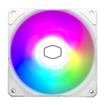 Cooler Master SickleFlow Edge 120 ARGB ventilaator (valge)