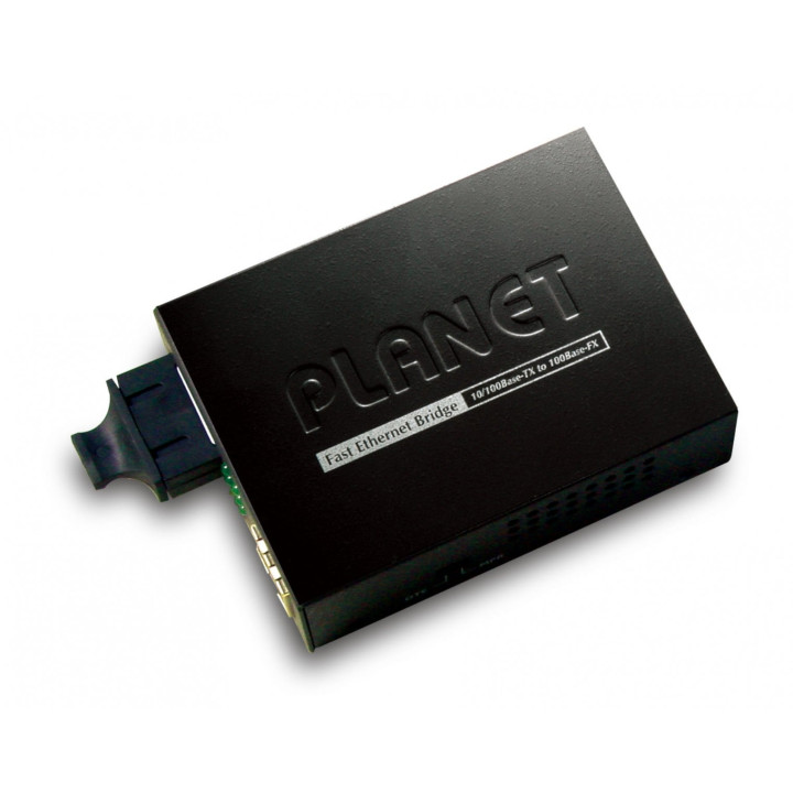 PLANET FT-802S50 10/100TX to 100Base-FX Single Mode Fiber Converter, 50km, LFPT