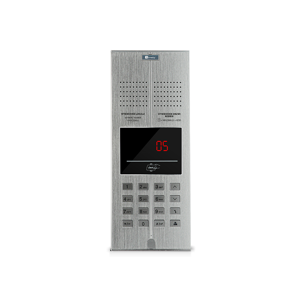 8 seimos skaitmeninis domofonas GENWAY WL-03NL V2 Uniphone laisvu ranku iranga