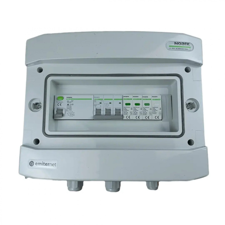 EMITER EM-307N_AC IP65 sadales panelis SPD RCD