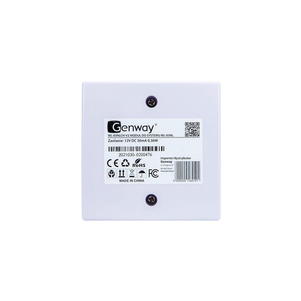 30 gimenes digitalais domofons GENWAY WL-03NL V2 Brivroku Uniphone