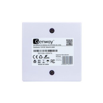 30 gimenes digitalais domofons GENWAY WL-03NL V2 Brivroku Uniphone