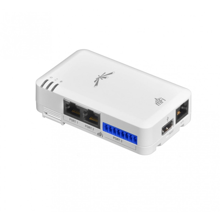 Ubiquiti mPort-S White Temperature & Humidity Sensor