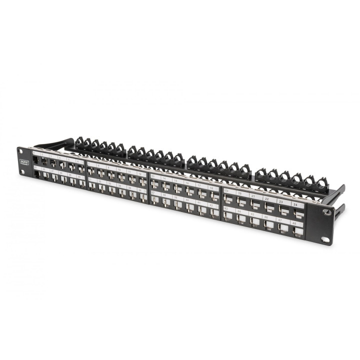 DIGITUS DN-91424 48 portu ekranēts panelis 1U