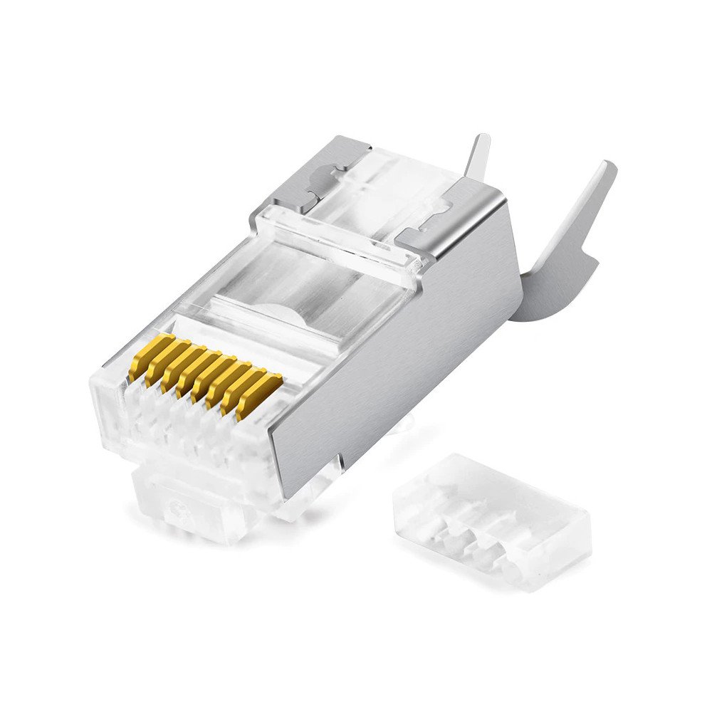 RJ-45 FTP KISTUKAS, EKRANUOTAS, 7 kategorija