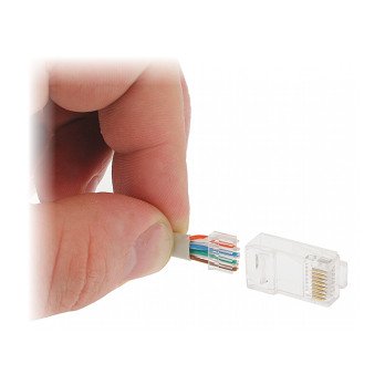 RJ-45 UTP Cat.6 KISTUKAS SU kreiptuvu