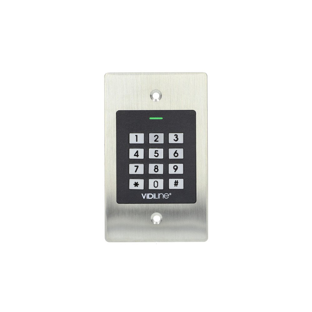 Autonomous Code Lock, Flush-mounted Card Reader VIDI-AC-2CS-P