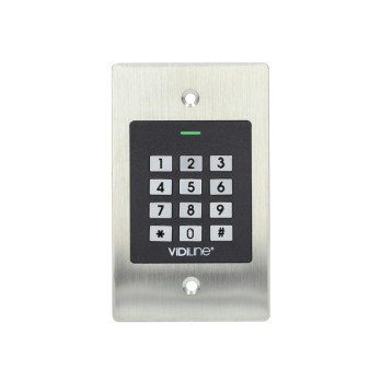 Autonomous Code Lock, Flush-mounted Card Reader VIDI-AC-2CS-P
