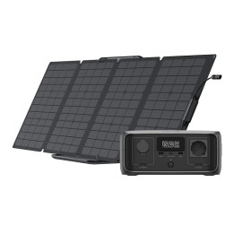 Электростанция EcoFlow River 3 с комплектом солнечных панелей 110W (R3-110W-SB)