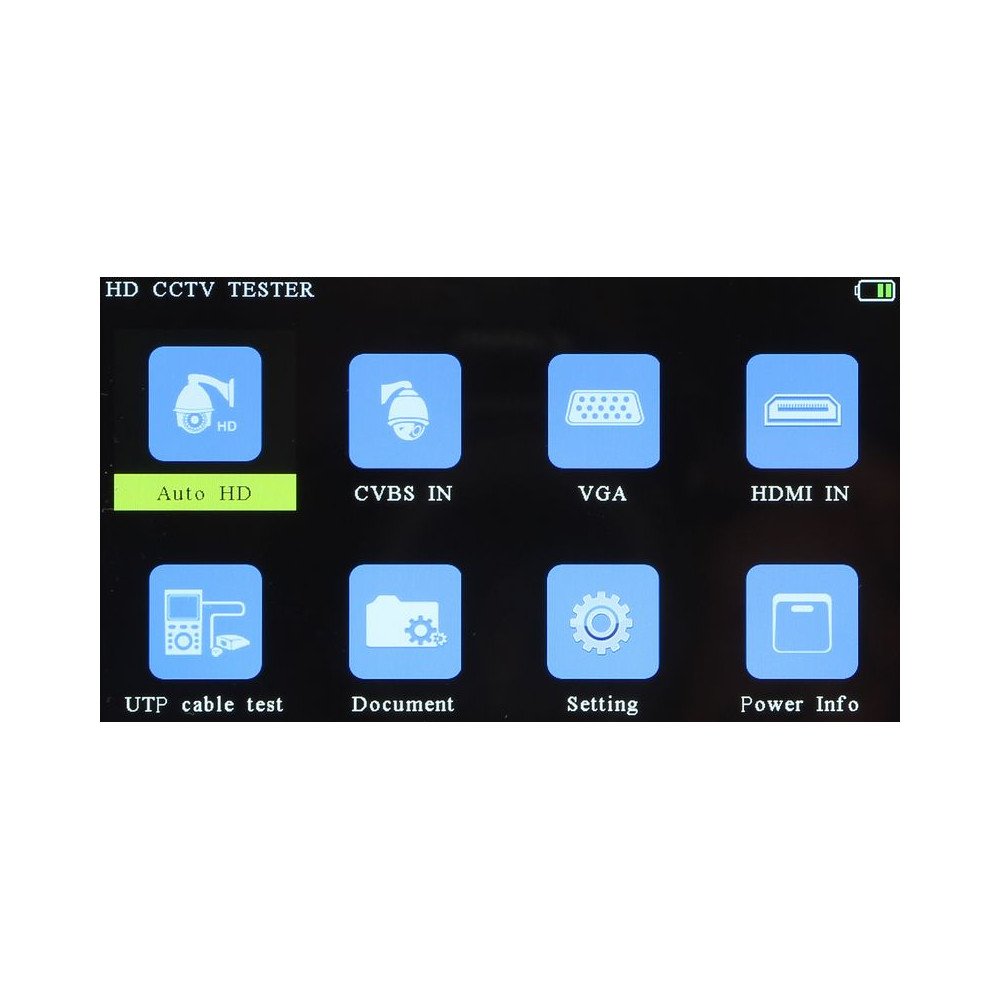 NAYTTO AHD, HD-CVI, HD-TVI, PAL MS-ACT50-4K 5 "