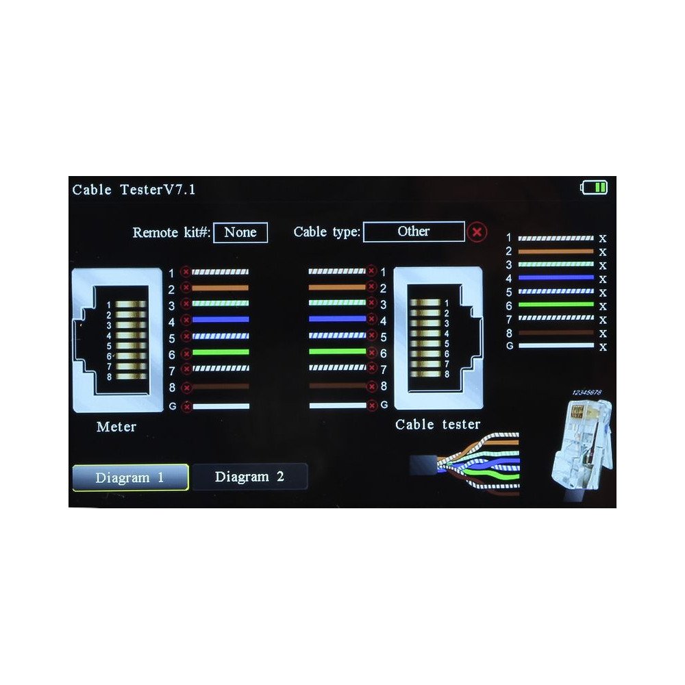 MONITOR AHD, HD-CVI, HD-TVI, PAL MS-ACT50-4K 5 "