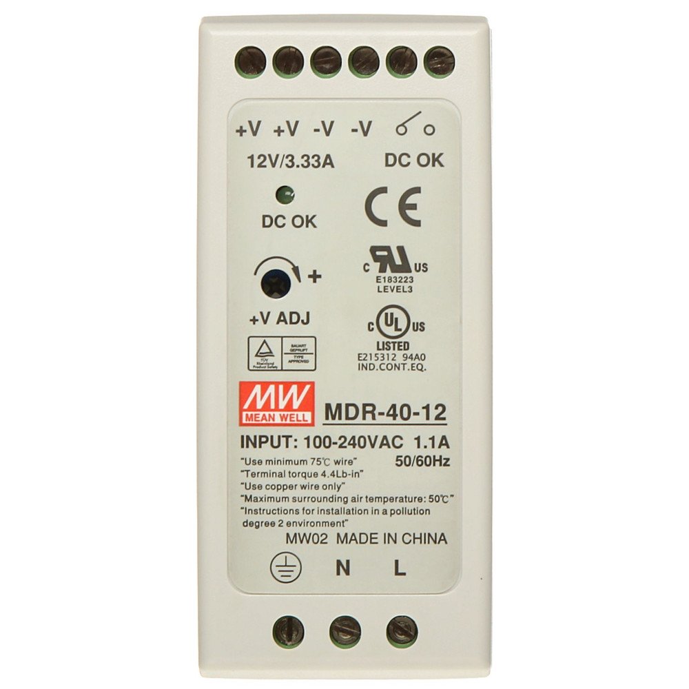 SWITCHING POWER SUPPLY MDR-40-12