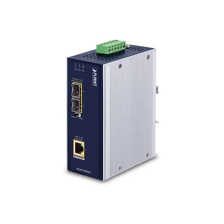 PLANET IGUP-1205AT Teollinen PoE++ -muunnin 90W