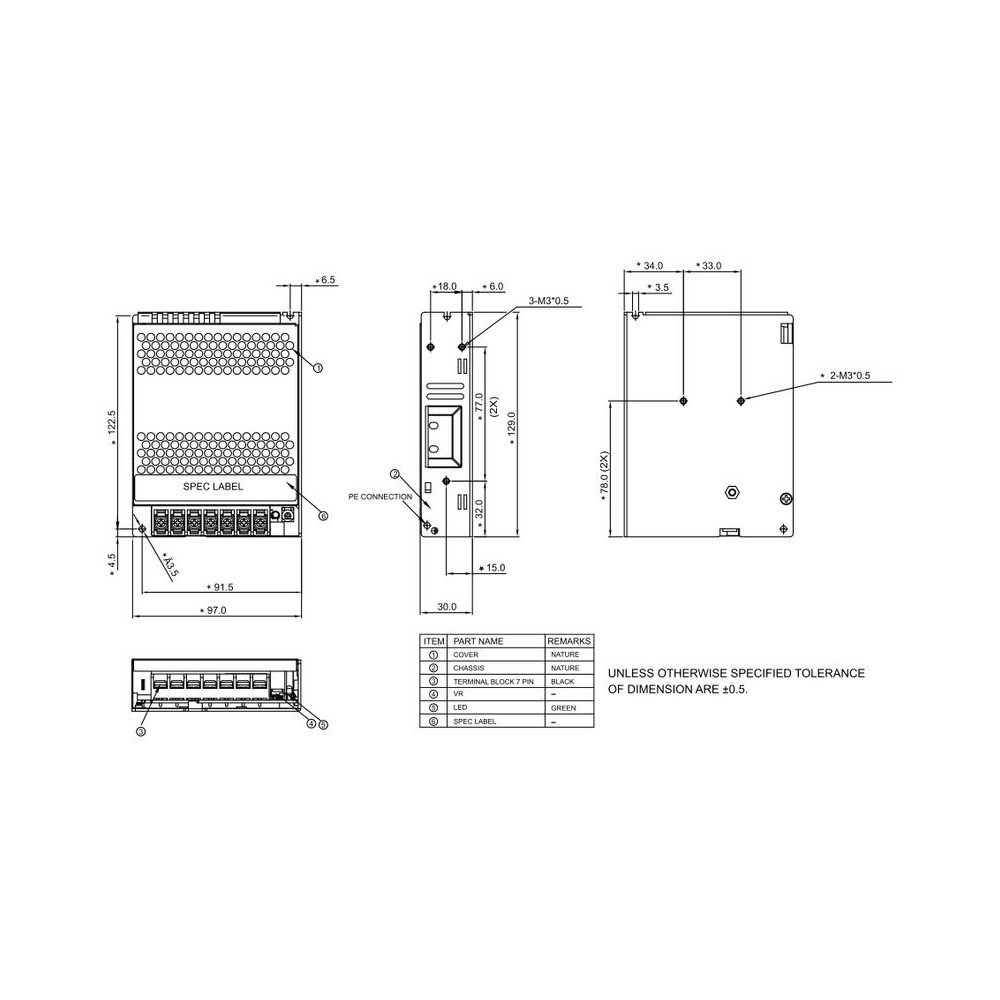 PMT-12V100W2BA Delta Electronics