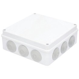 VidiLine VIDI-P200K Square Junction Box 200x200x80 mm