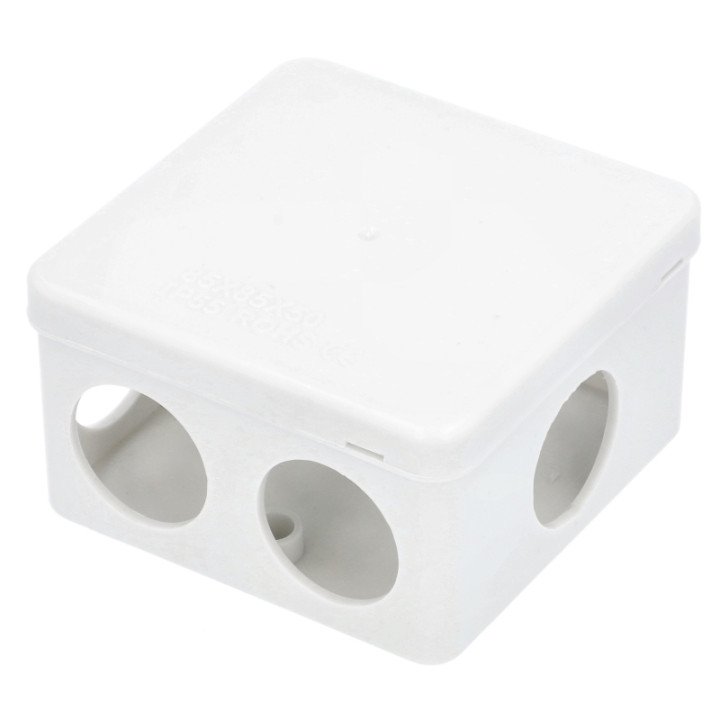 VidiLine VIDI-P85K Square Junction Box 85x85x50 mm