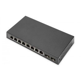 DIGITUS DN-80067 8 prievadų Gigabit valdomas jungiklis + 2 SFP