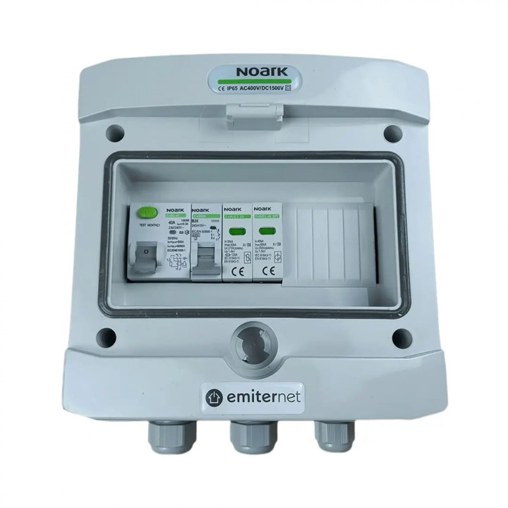 EMITER EM-265N_AC IP65 sadales panelis 12 moduļi