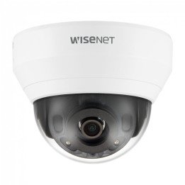 Hanwha Vision QND-7022R Dome IP Security Camera, 2K, Indoor, White