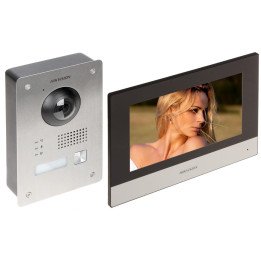 Hikvision DS-KIS703Y-P IP vaizdo domofonas 2MP