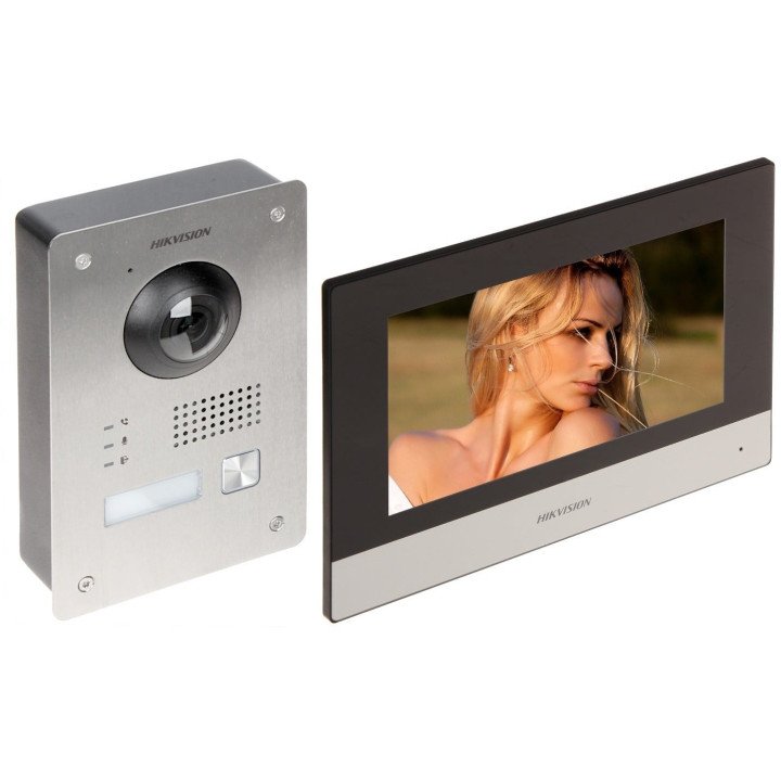 Hikvision DS-KIS703Y-P IP vaizdo domofonas 2MP