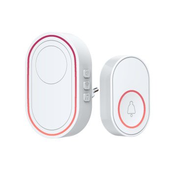 Tuya Wi-Fi juhtmevaba uksekell + veeuputuse anduriga alarm