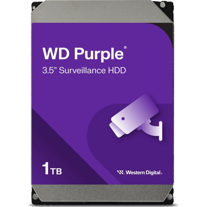 Western Digital Purple WD10PURZ 1TB HDD для видеонаблюдения
