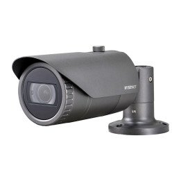 Hanwha Vision QNO-6082R Bullet IP Security Camera, 2MP, Outdoor, Grey