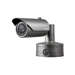 Hanwha Vision XNO-8020R Bullet IP Security Camera, 5MP, Outdoor, Grey