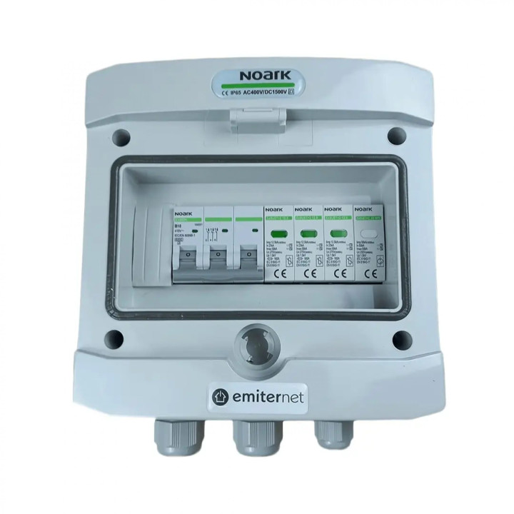 EMITER EM-47N_AC IP65 Jakokeskus 10A SPD