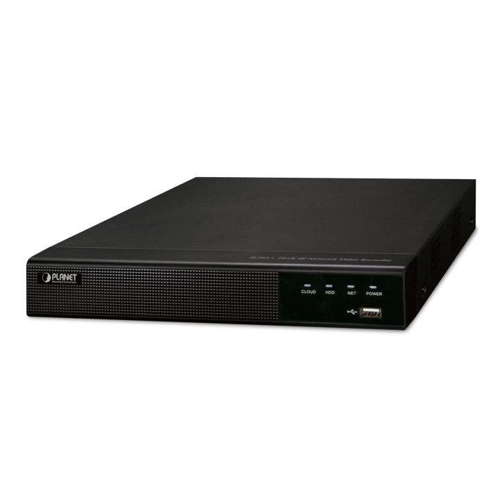 PLANET NVR-1600 16ch 4K NVR H.265+ HDMI VGA