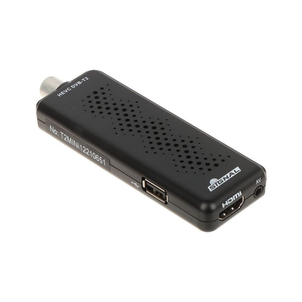 TUNER CYFROWY HD DVB-T/DVB-T2 T2-MINI H.265/HEVC SIGNAAL