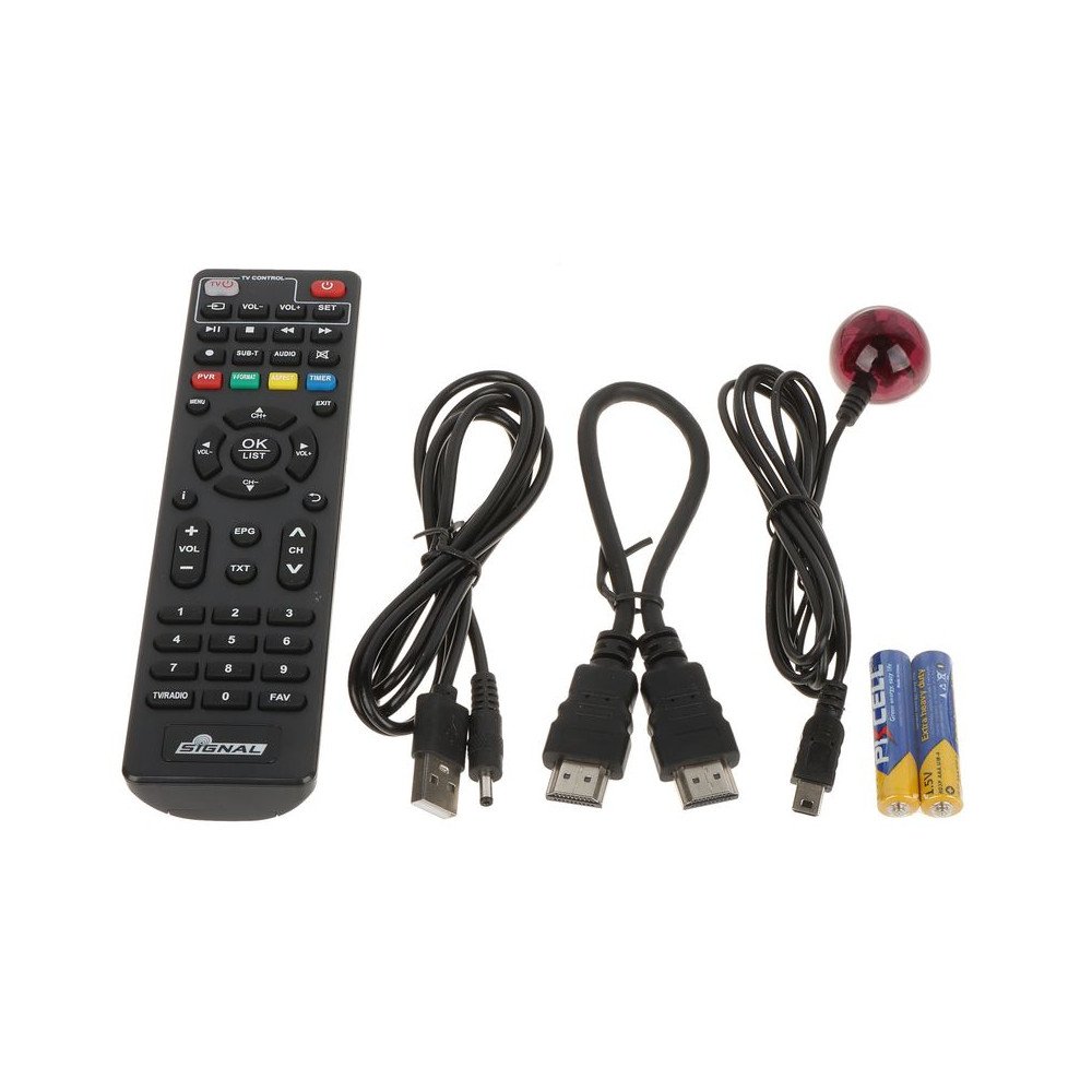 TUNER CYFROWY HD DVB-T / DVB-T2 T2-MINI H.265 / HEVC SIGNALAS