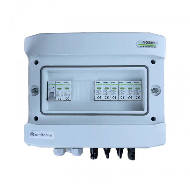 EMITER EM-1354N_DCAC IP65 Distribution Board with SPD Type 2, 10A