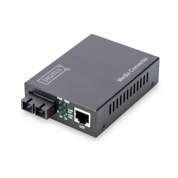 DIGITUS DN-82020-1 Fast Ethernet mediju pārveidotājs SC 100Mbps
