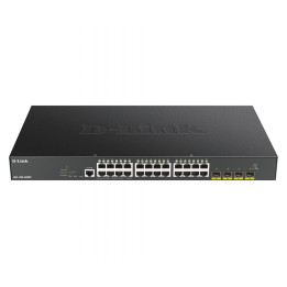 D-Link DGS-1250-28XMP L3 pārvaldāms PoE+ slēdzis 28 porti