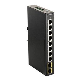 D-Link DIS-100G-10S valdomas Gigabit jungiklis 10 prievadų DIN