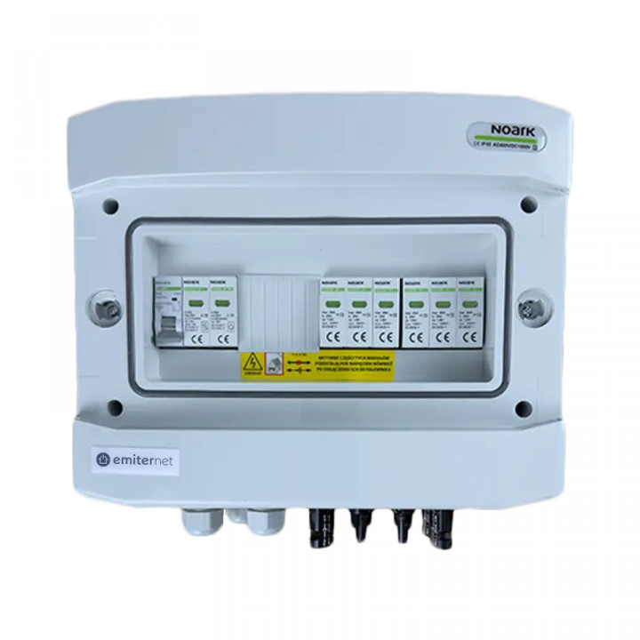 EMITER EM-202N_DCAC IP65 Sadales panelis SPD Type 2