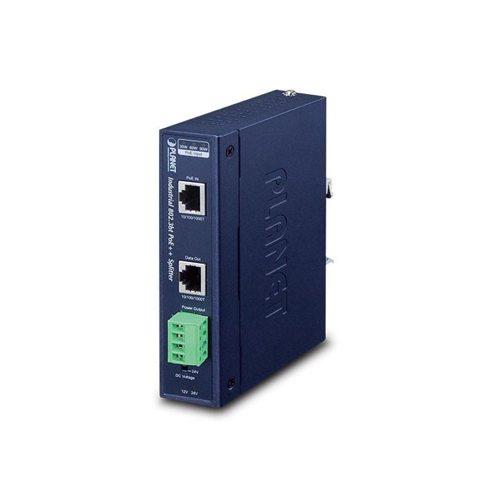 PLANET IPOE-173S Industriālais PoE++ sadalītājs