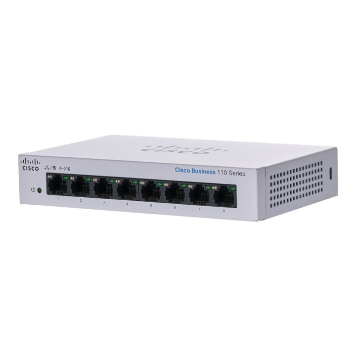 Cisco CBS110-8T-D-EU Nepārvaldāms 8 portu Gigabit slēdzis