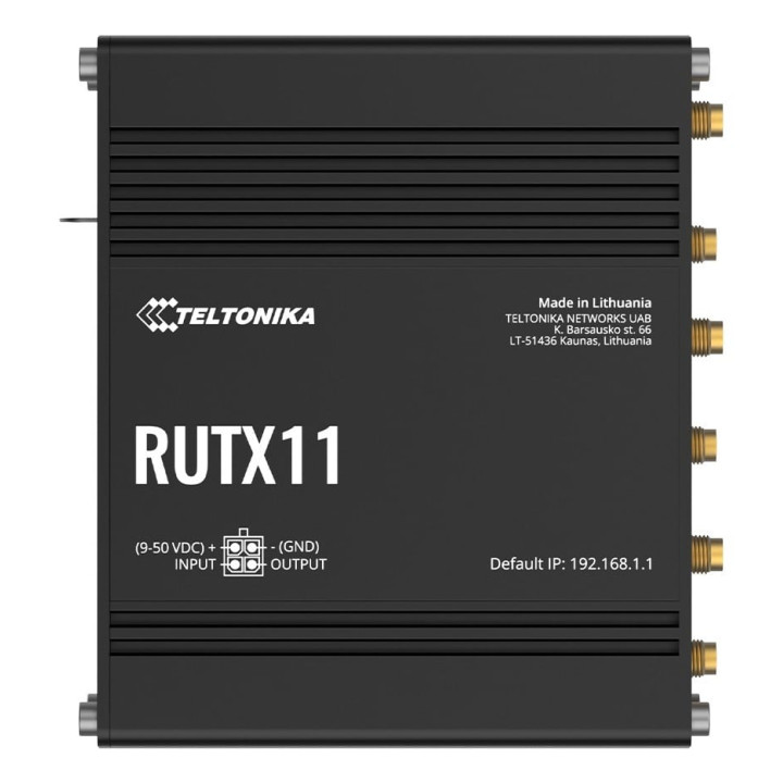 Teltonika RUTX1120B200 промышленный LTE Cat6 роутер
