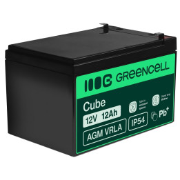 Green Cell AGM07 12V 12Ah VRLA аккумулятор