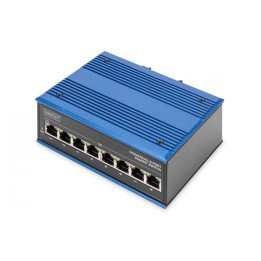 DIGITUS DN-651119 8 prievadų Gigabit valdomas jungiklis DIN