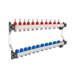 Kan-Therm 1316157086 InoxFlow kolektors 11 ķēdes