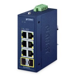 PLANET IGS-820TF 8 prievadų Gigabit nevaldomas jungiklis IP30