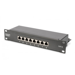 DIGITUS DN-91608S Cat6 S/FTP 8-портовая патч-панель 1U
