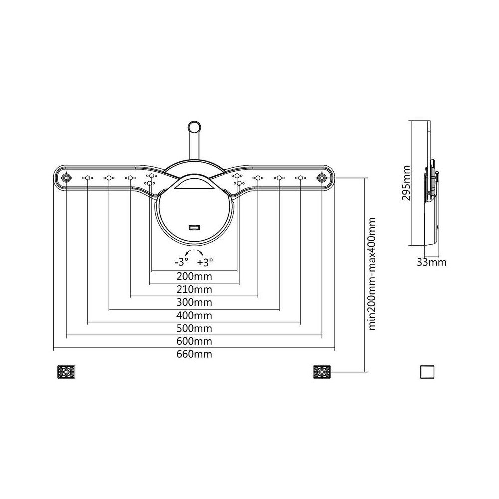 AX-ORION RED EAGLE TV OR MONITOR MOUNT