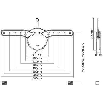 AX-ORION RED EAGLE TV OR MONITOR MOUNT