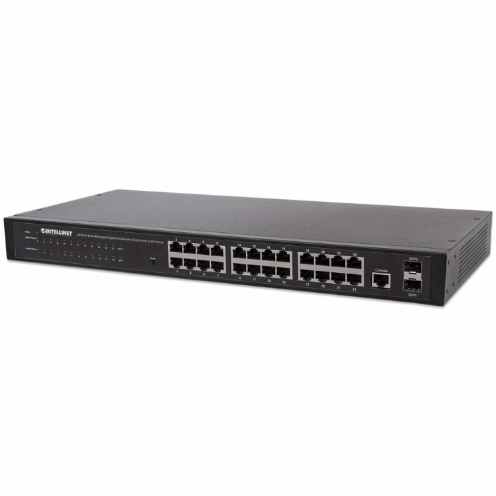Intellinet 560917 24-Port Gigabit Managed Switch