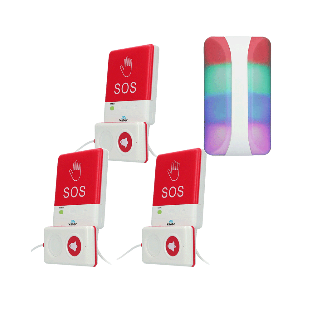 KALER calling system - set for three beds